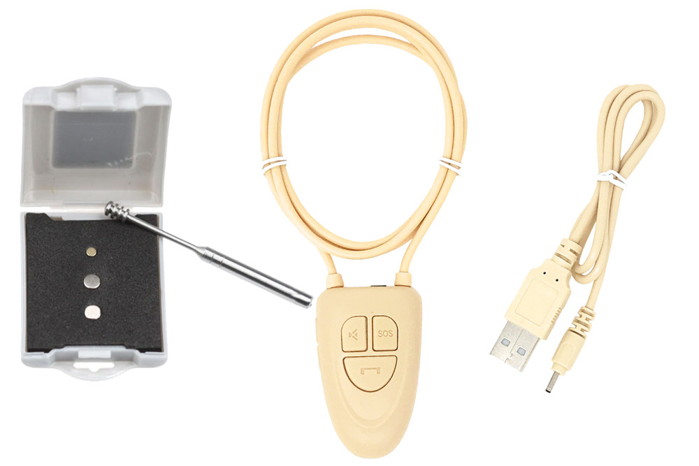 FULL SET with MICRO spy magnetic earpieces, neckloop,micro. EXPRESS SHIPPING
