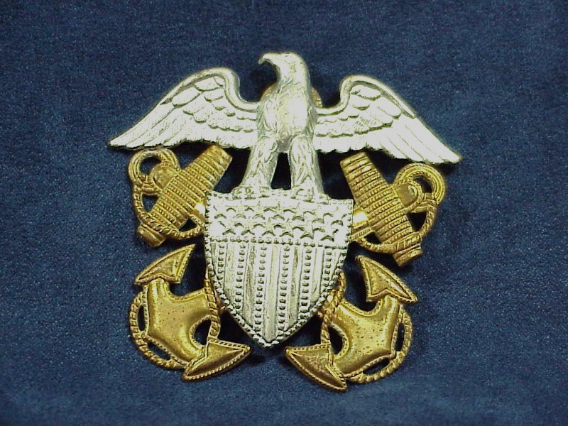 W.W. II Chief Warrant OFFICER'S CAP INSIGNIA