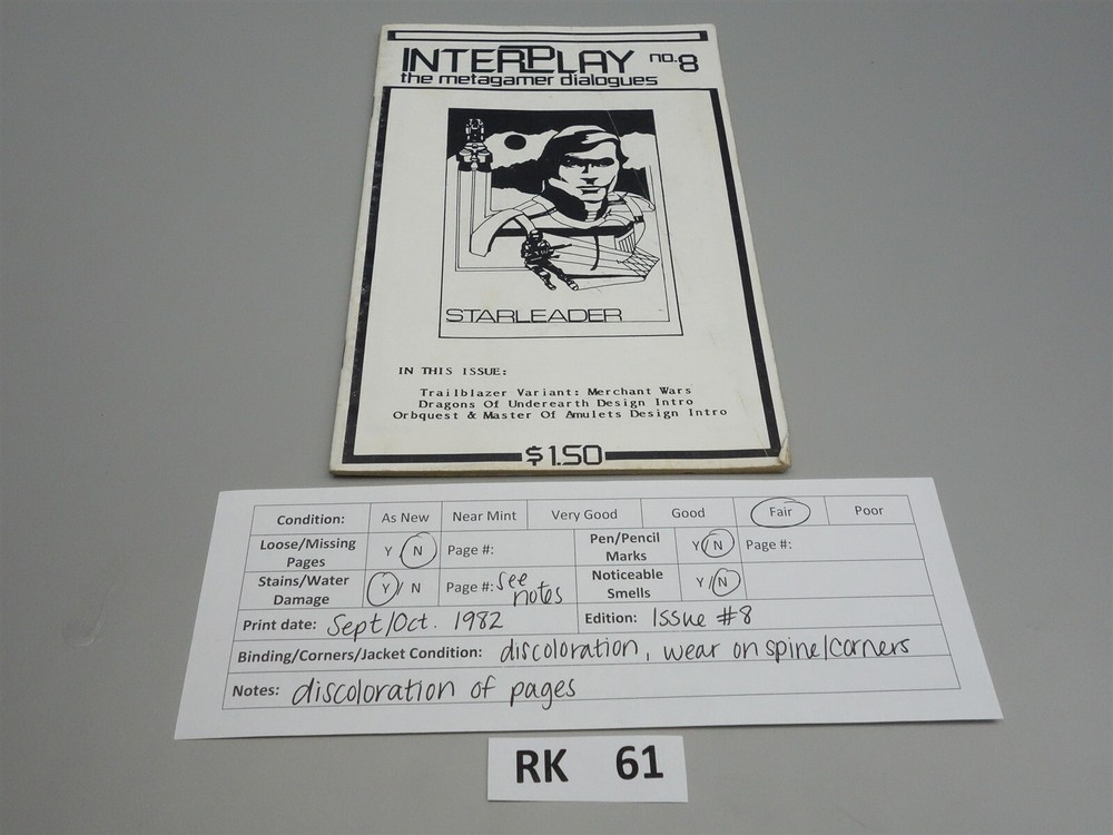Interplay: The metagamer dialogues - Issue # 8
