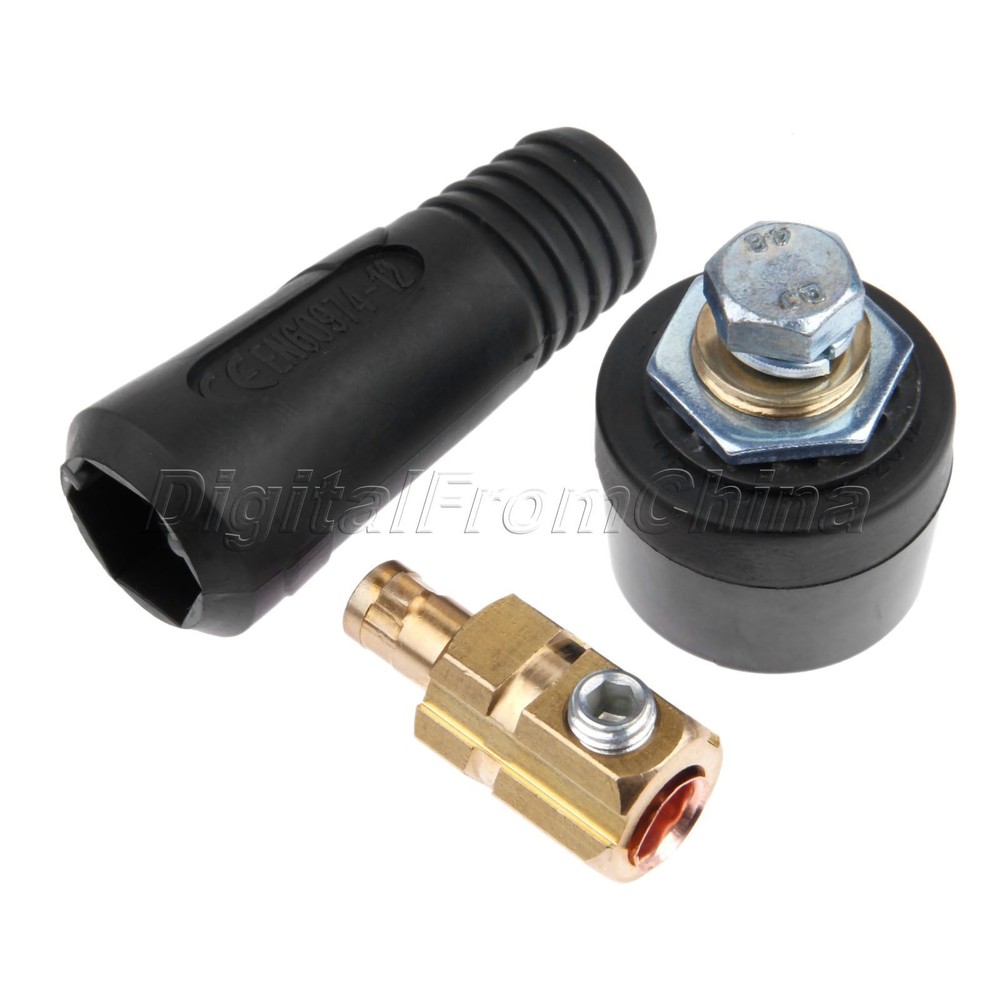 Cable Panel Connector Plug Socket for Torch  2/0-4/0 70-95mm DKJ70-95 400-500A