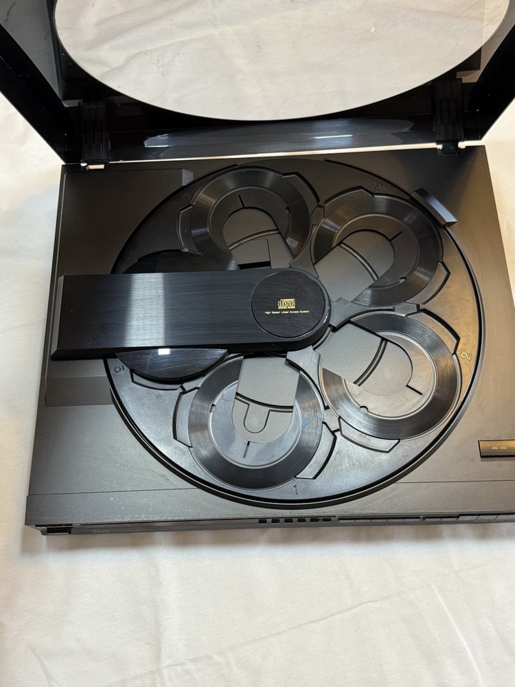 Vintage Technics SL-PC20 5 Disc CD Player - Tested Working - Read Description