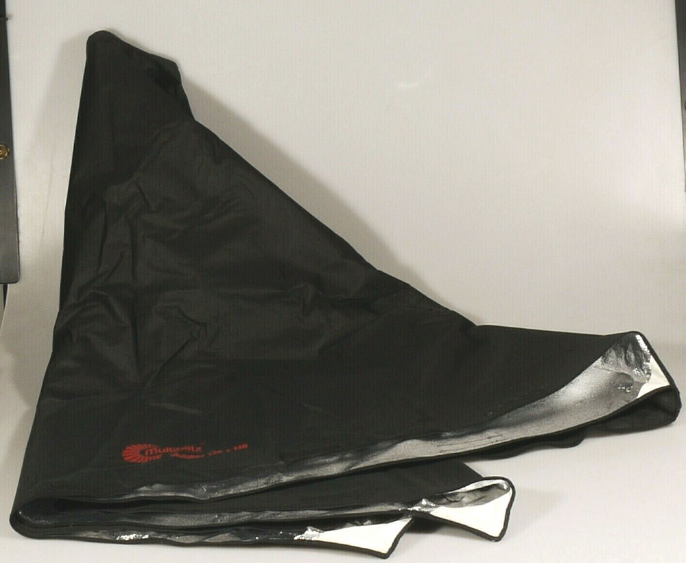 PRL) MULTIBLITZ MULTIFLEX SPEAKER CANVAS 140 x 140 SOFTBOX DIFFUSER PHOTO STUDIO