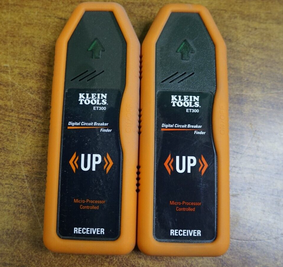 (2) Klein Tools ET300 Digital Circuit Breaker Finder - UNIT ONLY