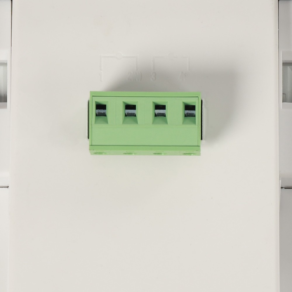 White Dual Power Automatic Transfer Switch Mini Switches Toggle Controller