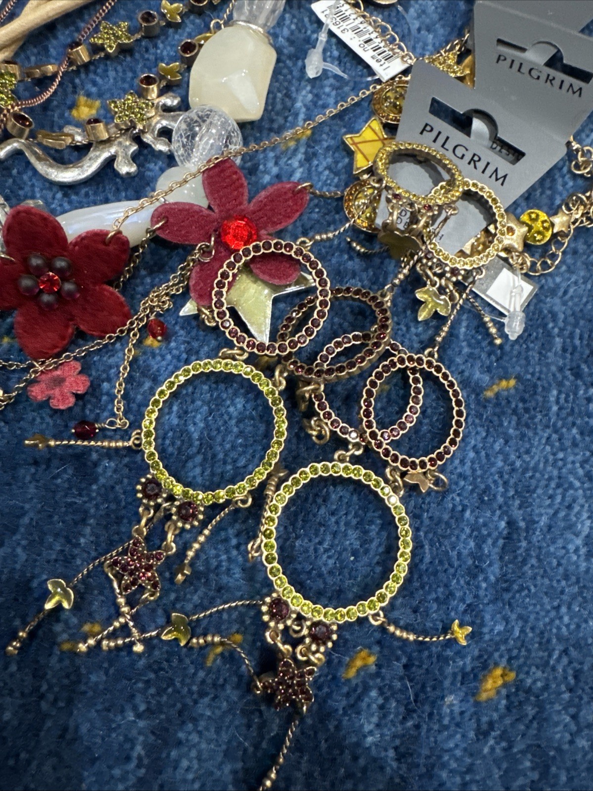 2 lbs Pounds Wearable Resellable Costume Jewelry New With Tags