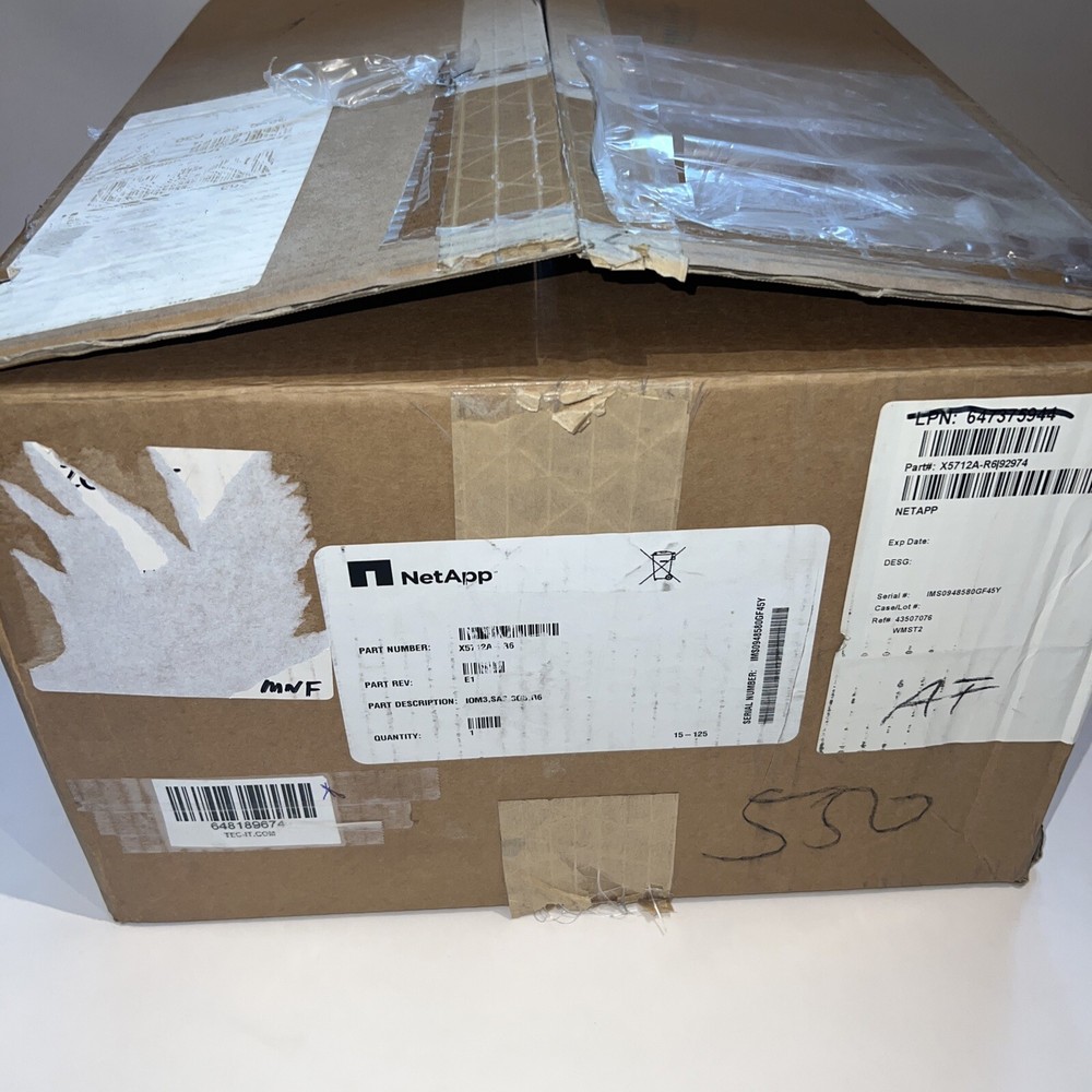 NetApp 111-00128+B3 IOM3 PlugIn Ethernet Controller Module 0948580-23 ,new!