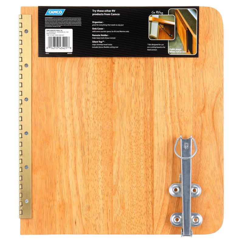 RV Countertop Extension Solid Oak Drop Leaf Hinge Easy Fold Mounting Hardware US