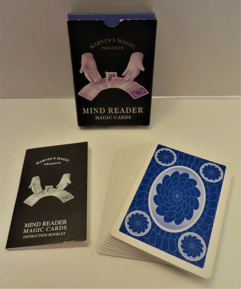 Marvin's Magic Presents Mind Reader Magic Cards - Magic Tricks