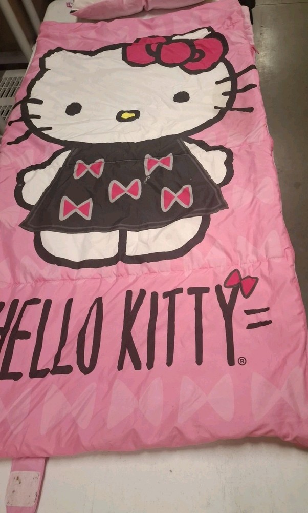Hello Kitty Childs Sleeping Bag Plus Pillow