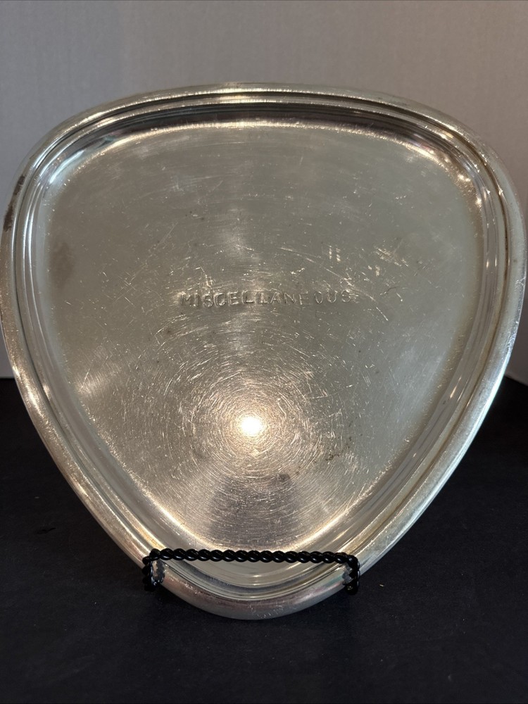 Vtg Reed & Barton Silver Plate Tray Platter Stamped Miscellaneous