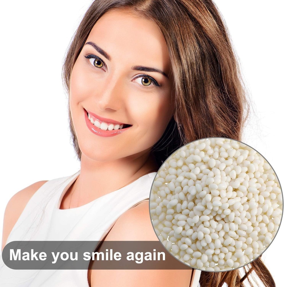 Nuanchu 100g Bead Teeth Tooth Solid Gel Replacement Moldable Thermal White