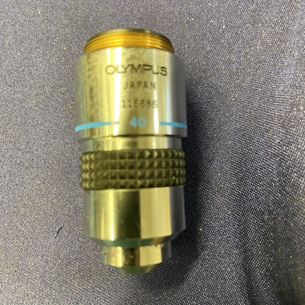OLYMPUS plan 40x/ 0.70 MICROSCOPE OBJECTIVE