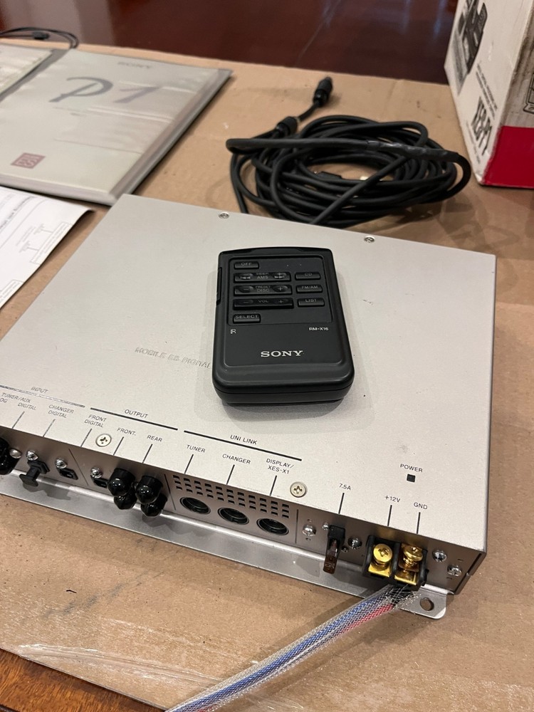 Sony XES P1 XES-P1 Mobile ES Car Stereo Digital Central Processing Unit