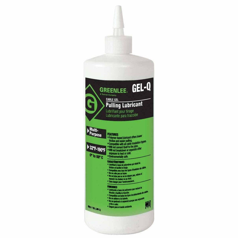 Greenlee GEL-Q Cable-Gel Cable Pulling Lubricant - 1 Quart