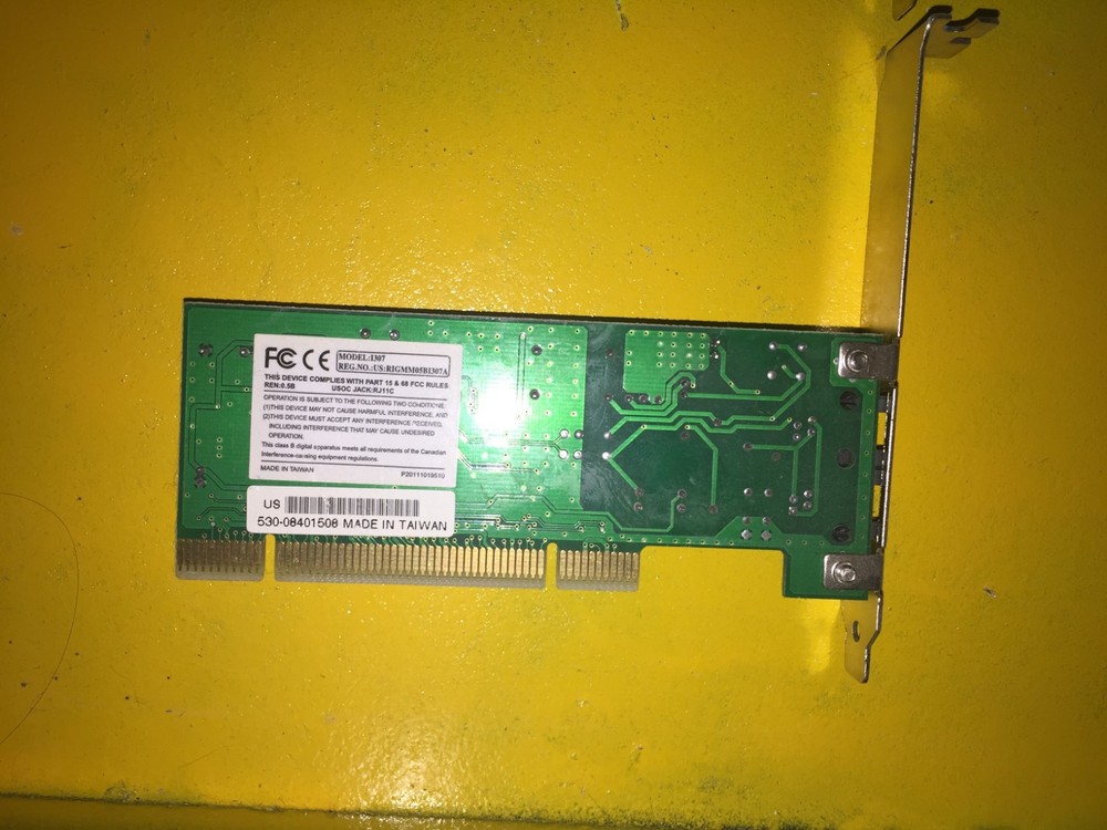 3x PCI Modem Cards