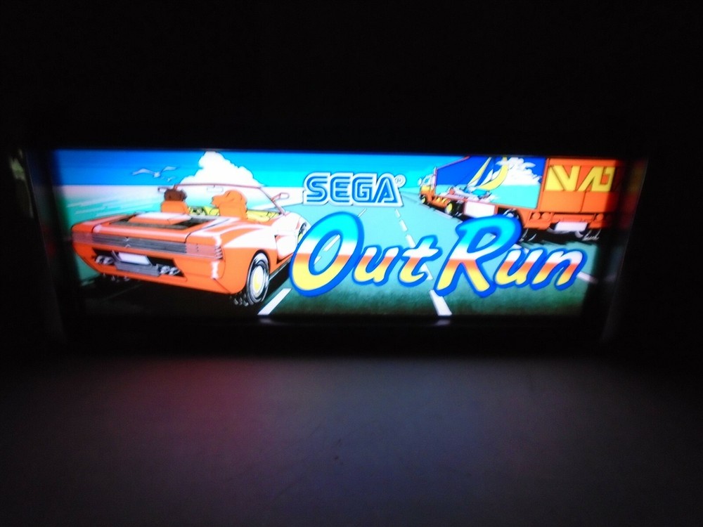 Outrun Marquee Game/Rec Room LED Display light box