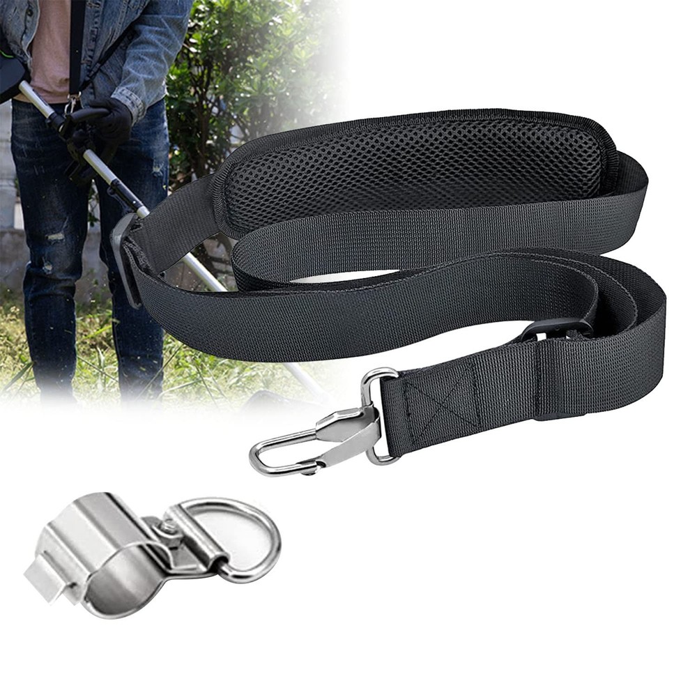 String Trimmer Shoulder Strap AP1500 for EGO 56V Trimmer/Leaf Black