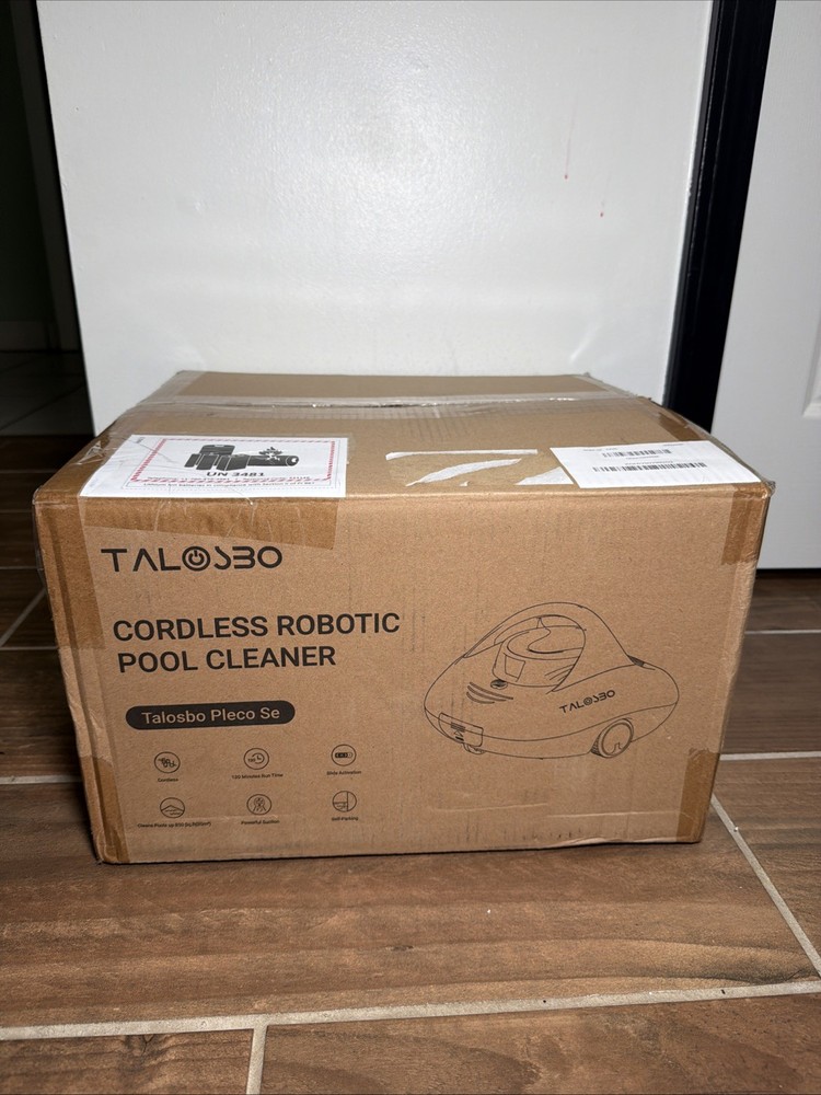 Talosbo Se Cordless Robotic Pool Cleaner with 130Mins Runtime - BLACK