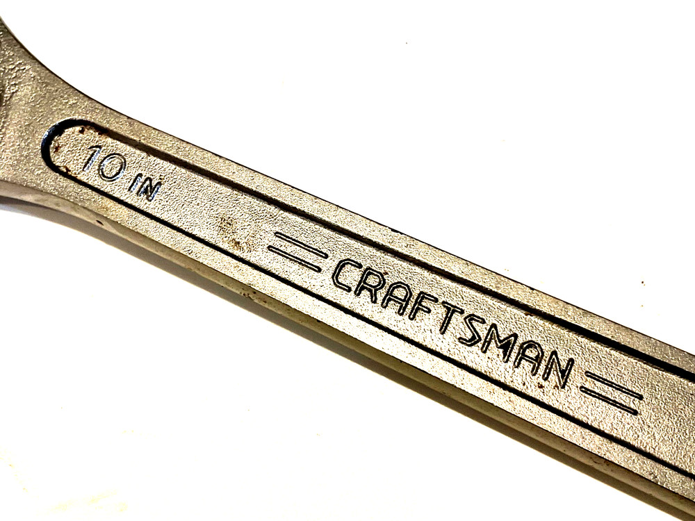 CRAFTSMAN TOOLS 10” ADJUSTABLE WRENCH, 44604, USA