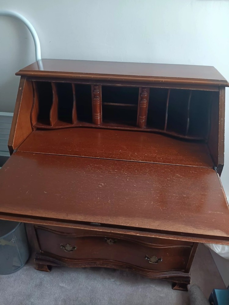 Antique Masterpiece Desk By Butler