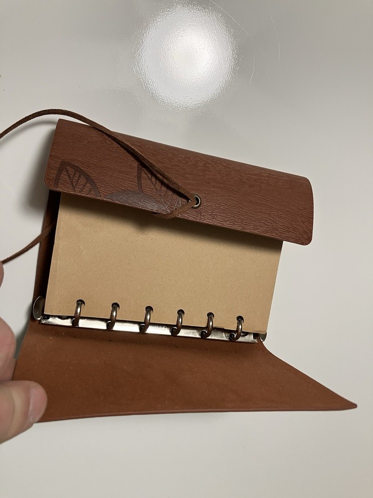 Faux Leather Journal Unused