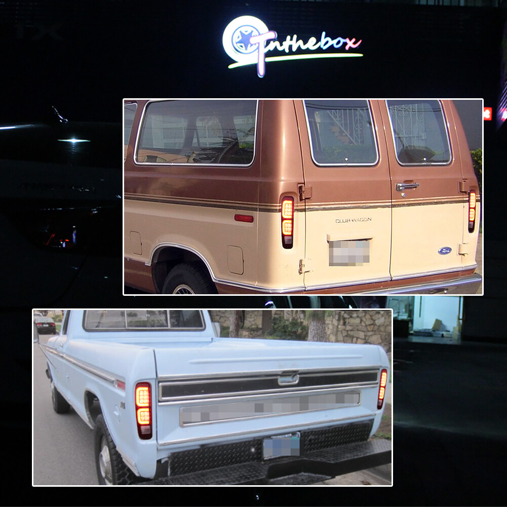 Fit FORD Truck F100 F150 F250 78 79 1978 1979 Tail Lights & Side Markers 6pc/Set