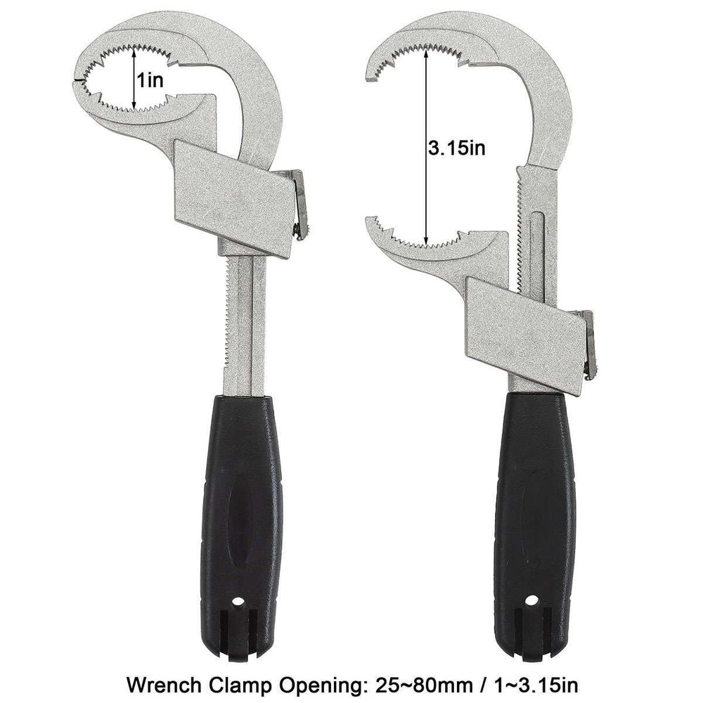 Multifunction Adjustable Double Ended Wrench WATER PIPE Hand Tools Universal
