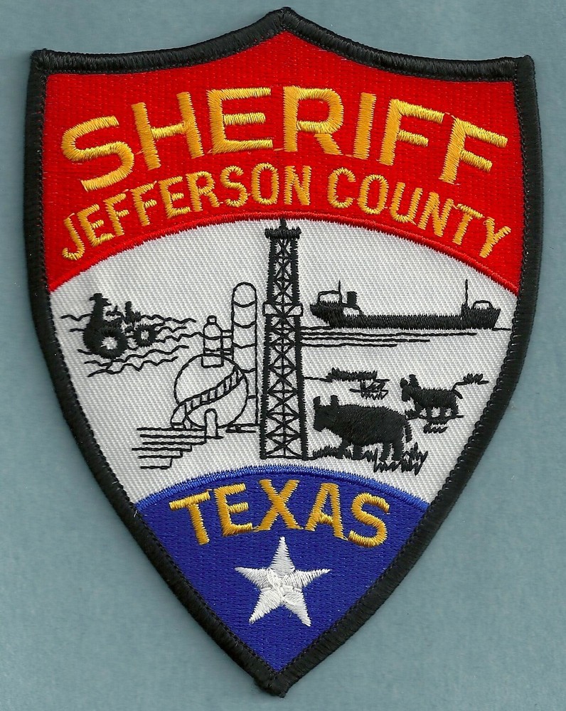 JEFFERSON COUNTY TEXAS SHERIFF SHOULDER PATCH