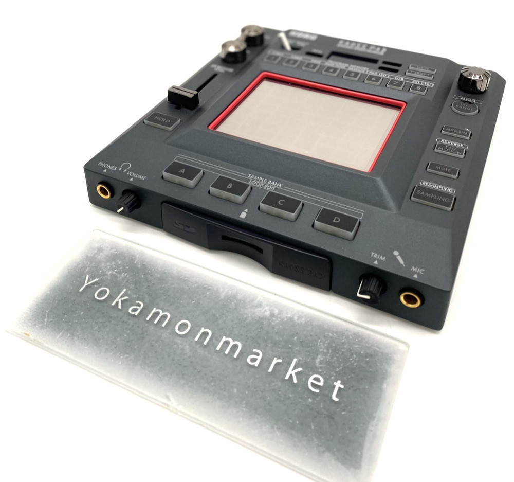 KORG KP3 Kaoss Pad Effect Sampler Module With AC Adapter Used