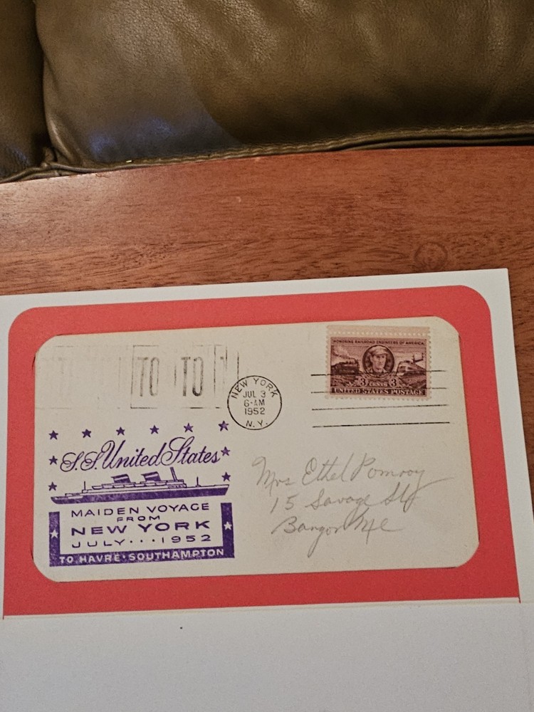 USPS FDC MAIDEN VOYAGE