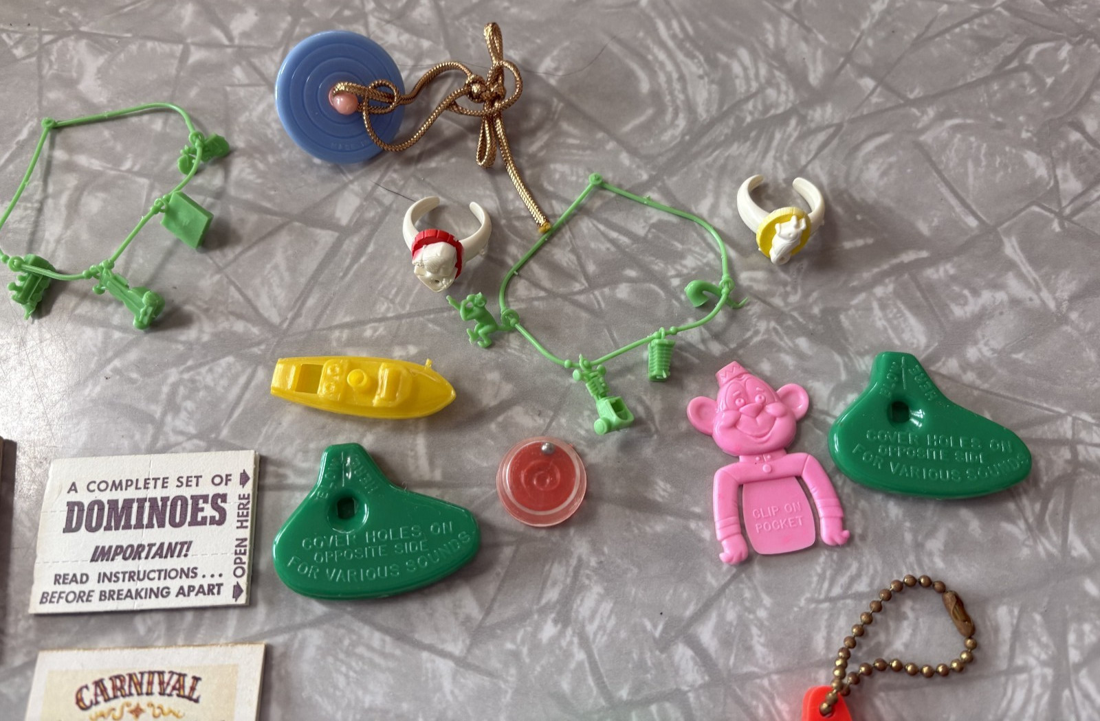 Vintage Cracker Jack & Vending Prizes