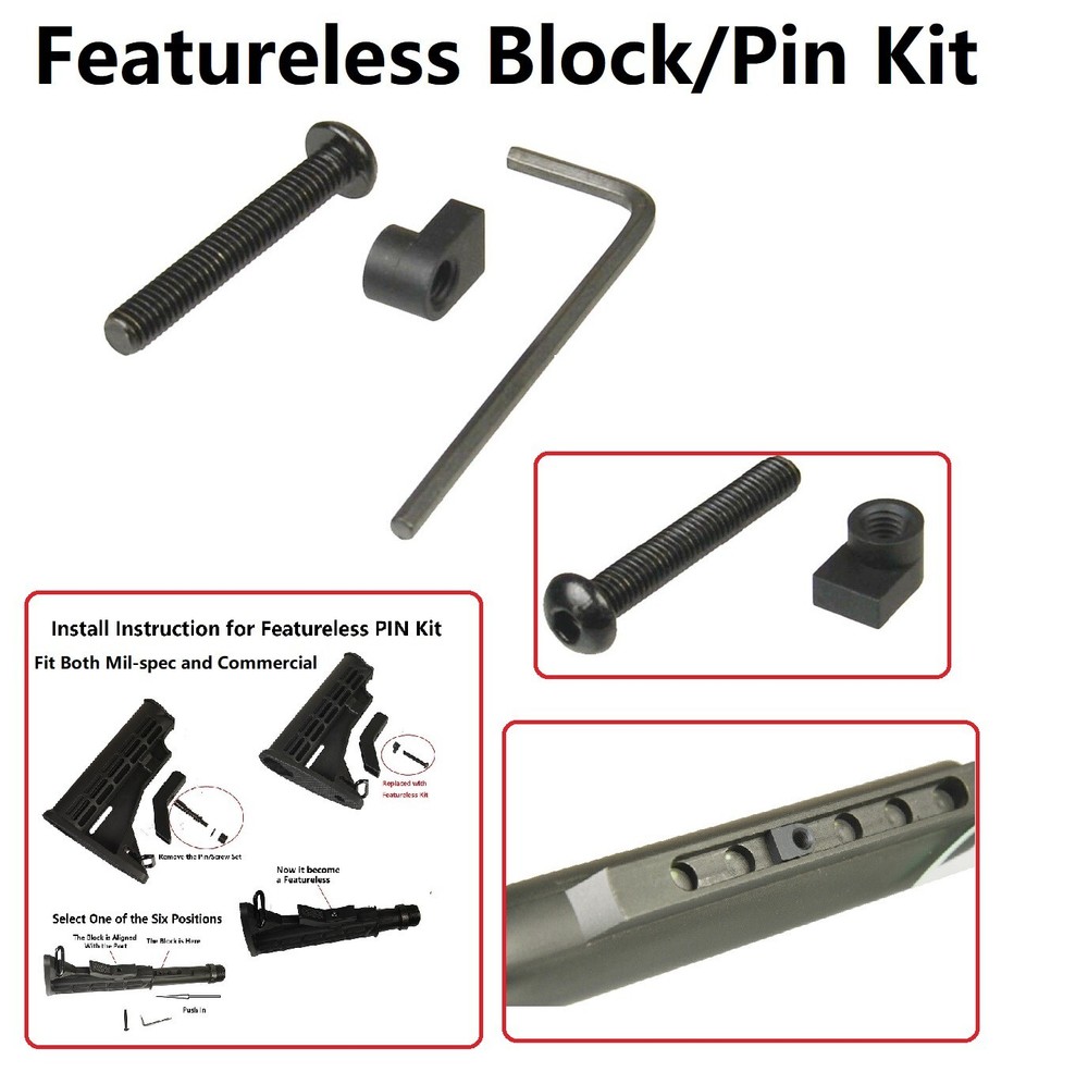 Stock Locking Pin - Locking Screw Fixed Stock
