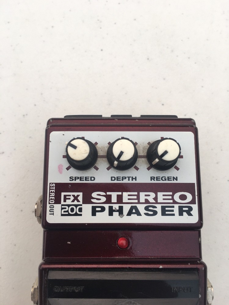 DOD Digitech FX20C Stereo Phasor Analog Phase Shifter Guitar Effect Pedal
