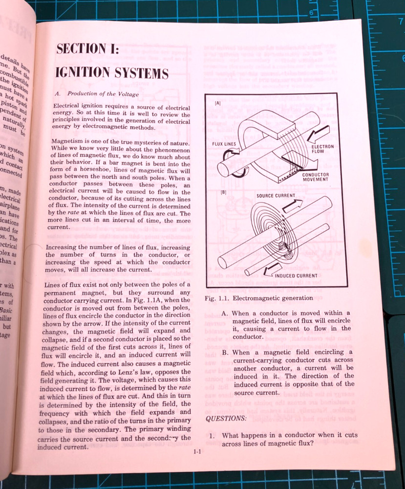 Aviation Technician Training Course Aircraft Ignition Electrical Power Systems