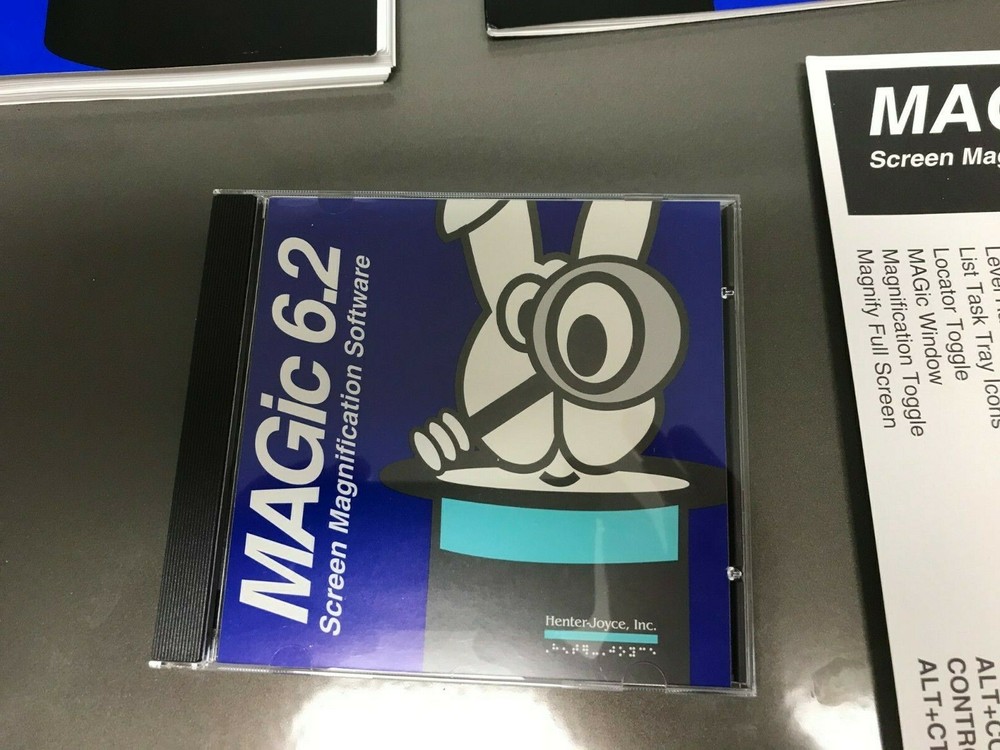 Magic 6.1 Screen Magnification Software Vision Impaired Henter Joyce complete?