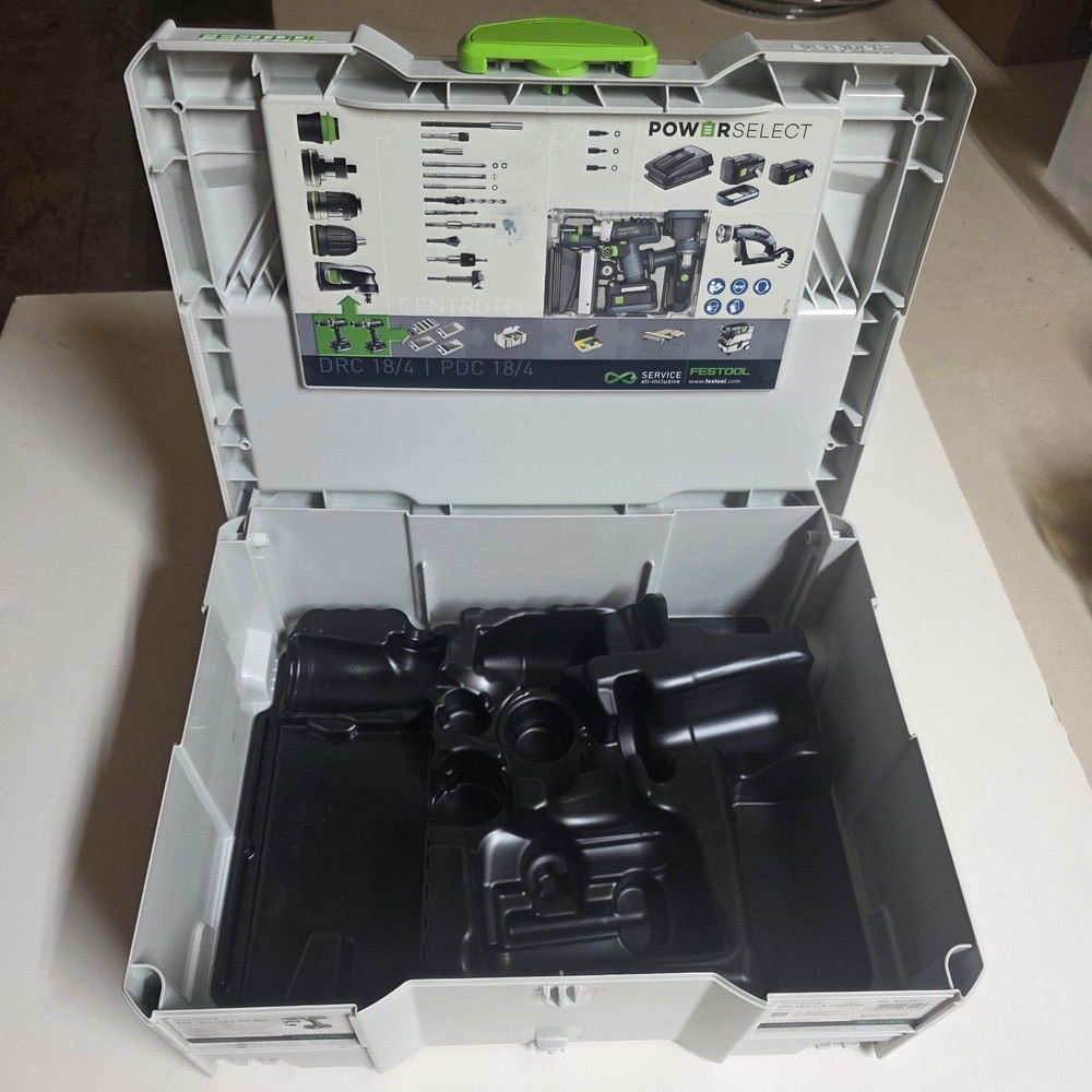 Systainer ONLY for Festool Quadrive PDC 18/14 Drill (EMPTY CASE - NO TOOL)