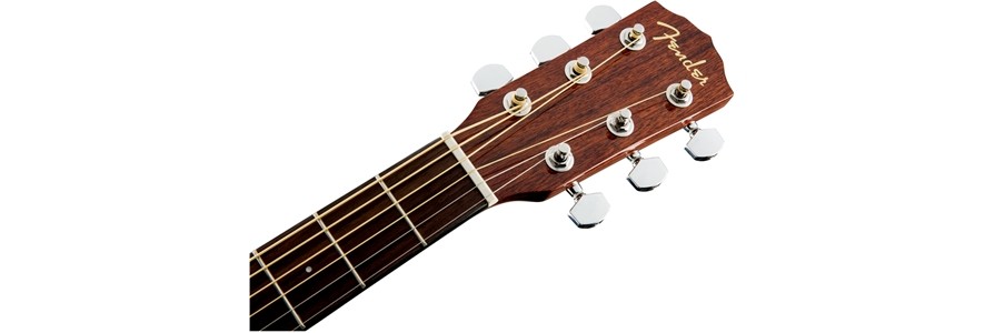 Fender CD-60S Solid Top Dreadnought Acoustic Guitar - All Mahogany