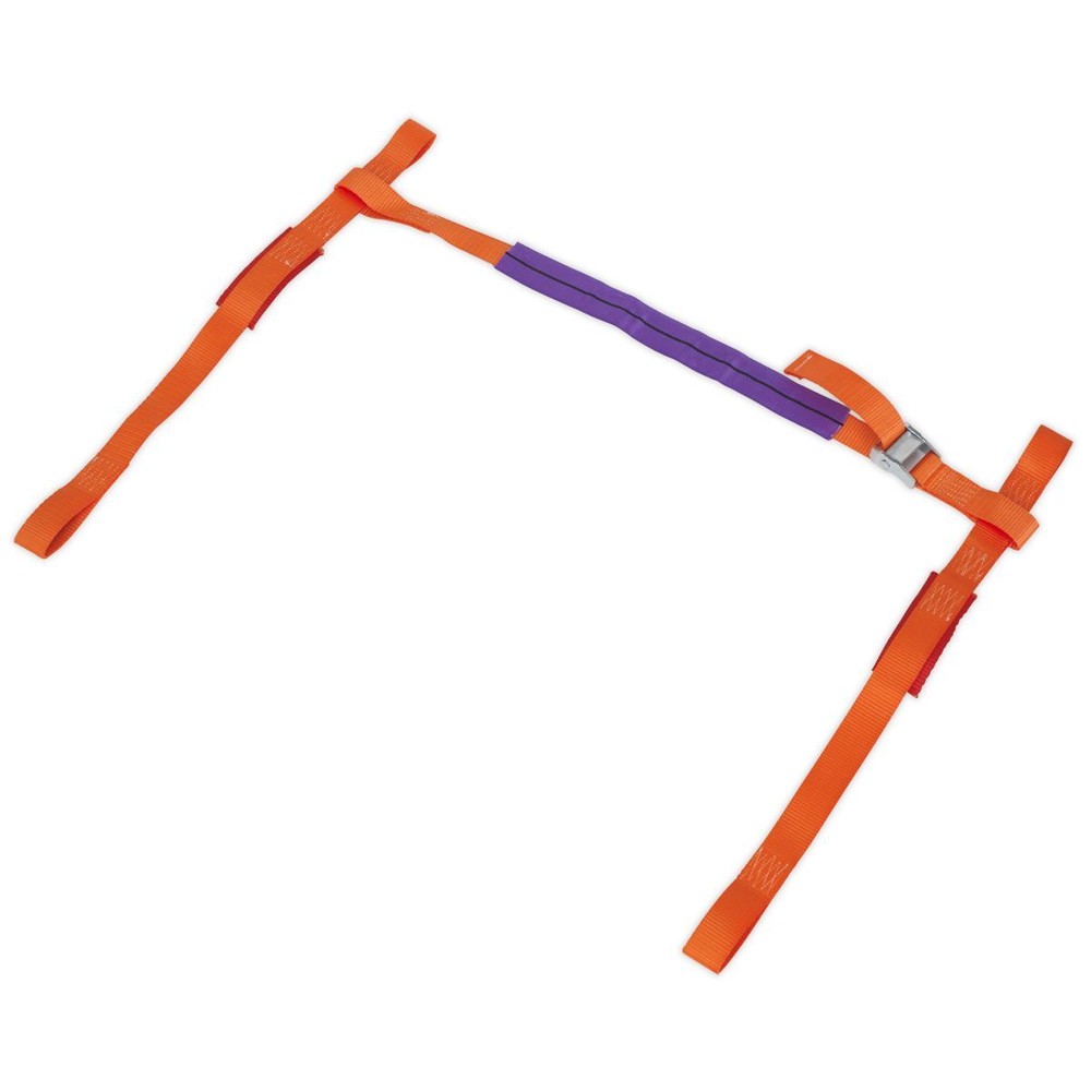 Sealey Tie Down - Motorcycle Handlebar Polyester Webbing