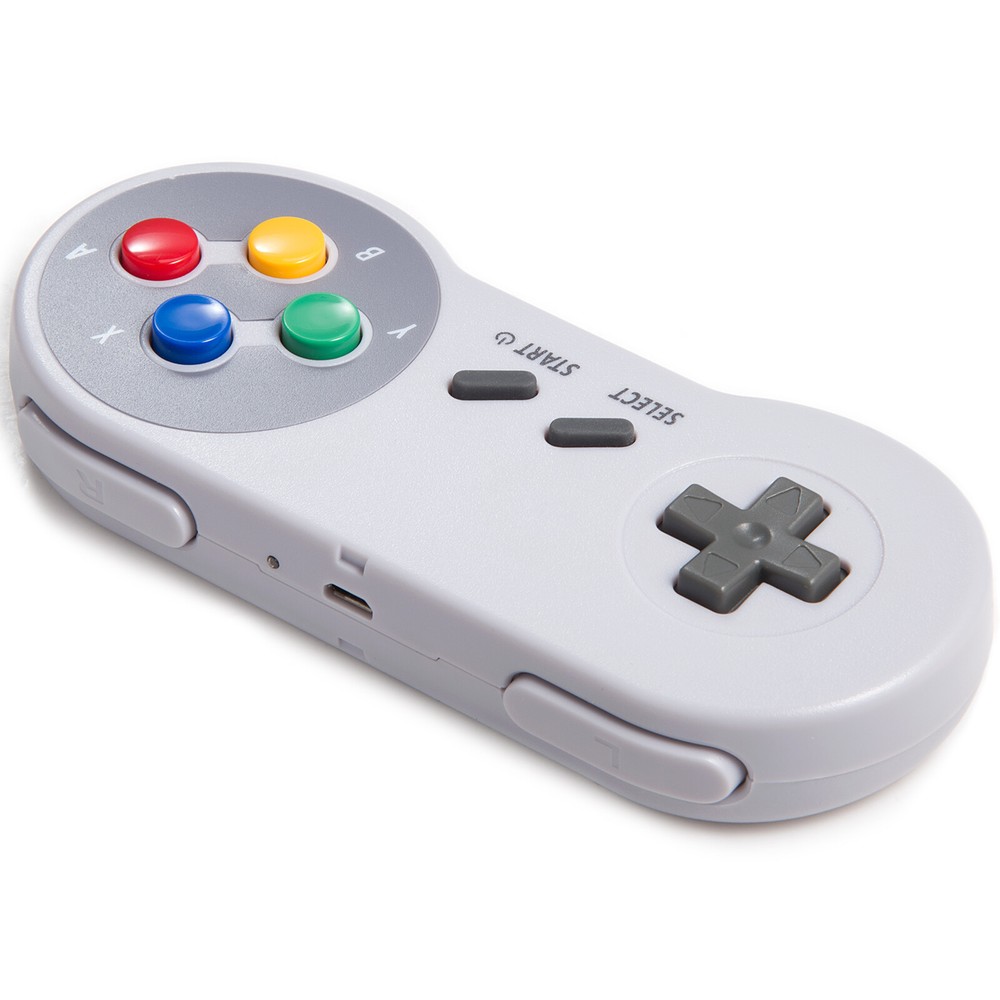 For 2.4G Wireless Super Nintendo SNES System Gamepad Replacement Controller Pad