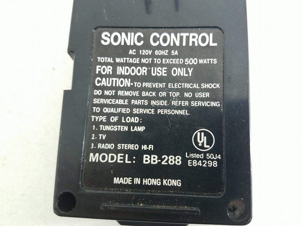 Intercon Sonic Control Switch Receiver BB-288