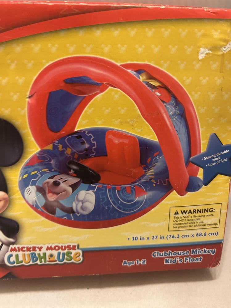 Disney Mickey Mouse Kids Fun Pool Float Beach Swim