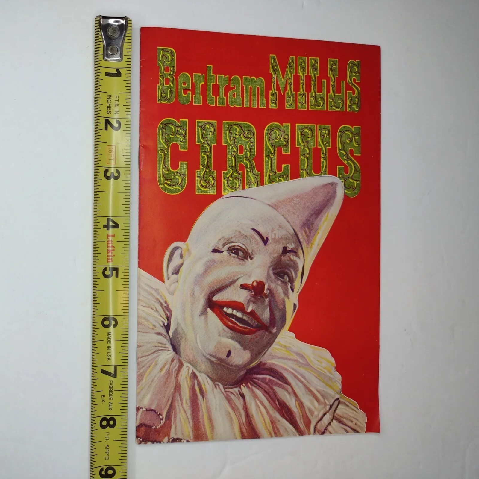 Vintage 1947 Bertram Mills Circus 12-page Program/Booklet for Great Britain Tour