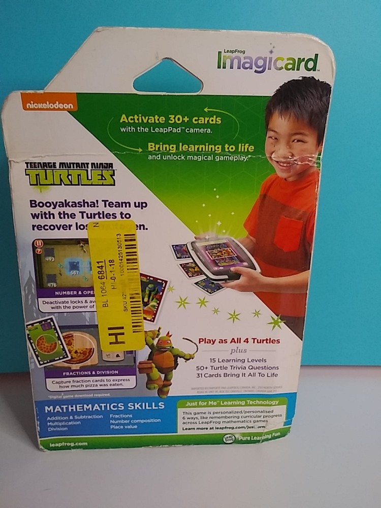 LeapPad LeapFrog 538 Mathematics Image Card