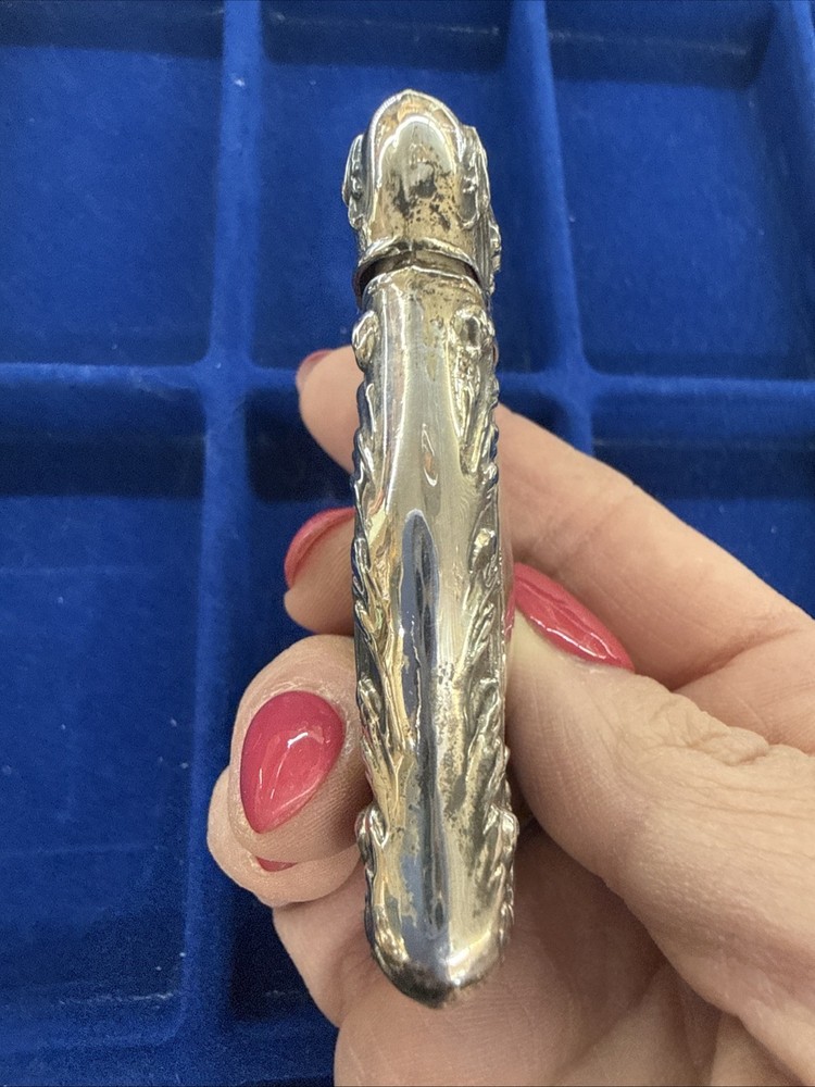 Antique Sterling Silver match safe