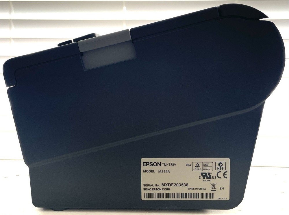 Epson TM-T88V POS Parallel Thermal Receipt Printer M244A NO AC ADAPTER UNTESTED