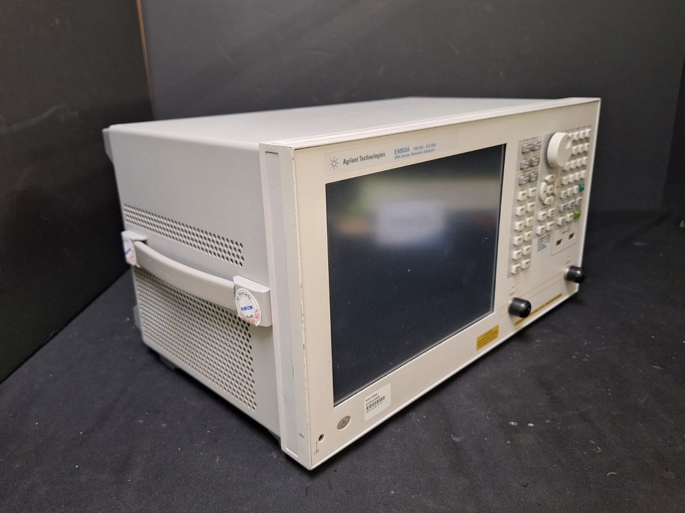 Agilent E5063A Network Analyzer 8.5GHz , Opt 285 WIN 7.. (0248)