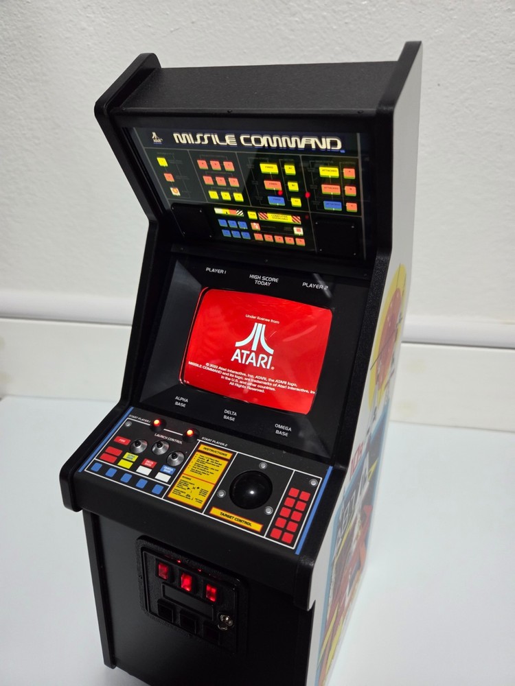 Missile Command Field Test Edition Arcade Machine Replicade Atari New Wave Toys
