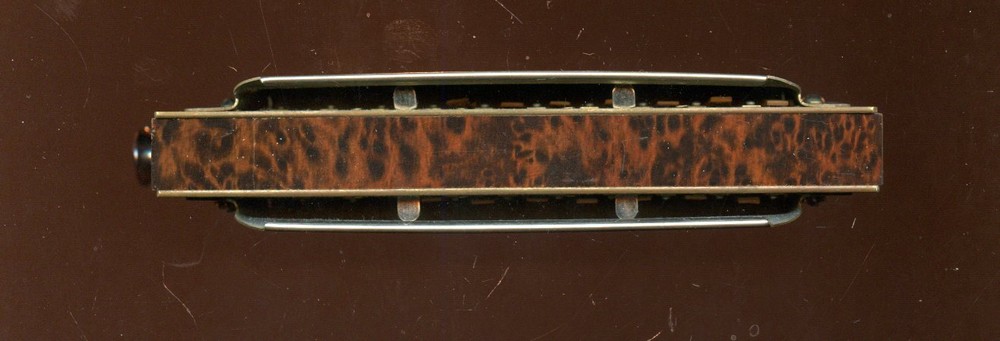 1930's Hohner Chromonica Harmonica With Echo Elite Box