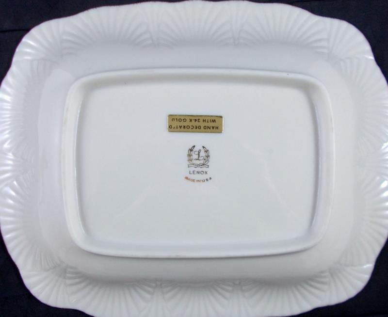 Lenox Trellis Collection Rectangular Tray
