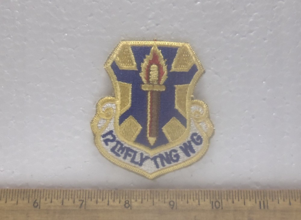 US Air Force - 12th Flying Training Wing Embroidered Patch